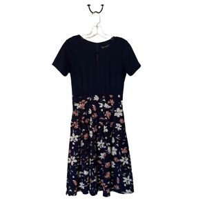Floral Keyhole Dress